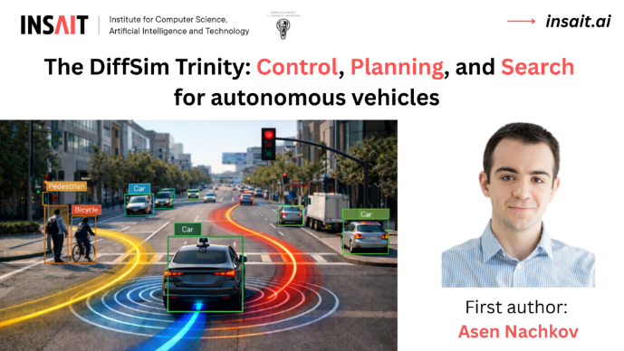 INSAIT推出基于可微仿真的自动驾驶新范式DiffSim Trinity